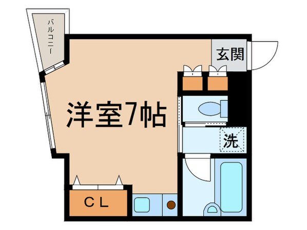 コンサ－ト鷹番の物件間取画像